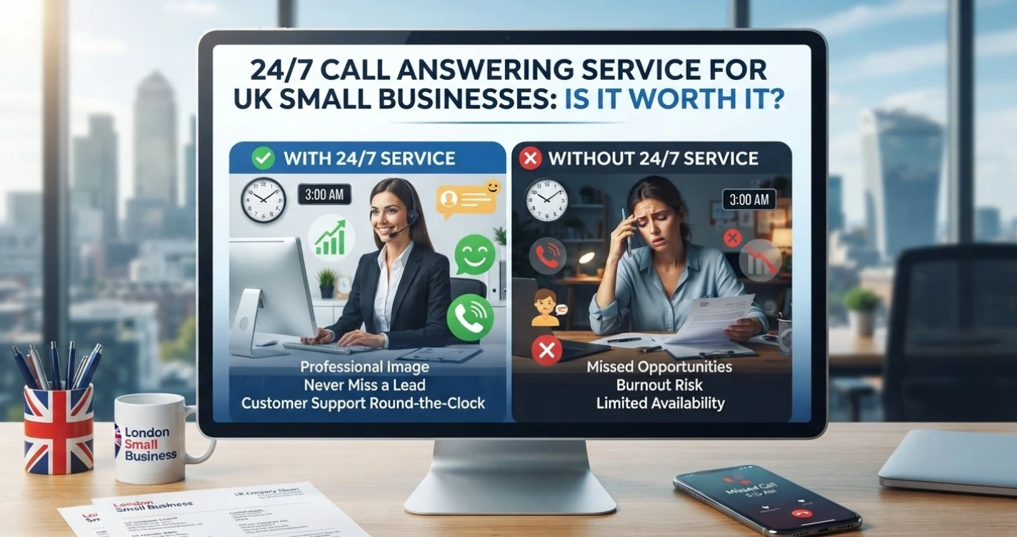 24_7 call answering service for uk small businesses
