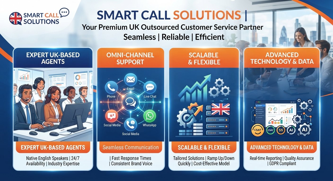Outsourced Customer Service UK - Smart Call Solutions