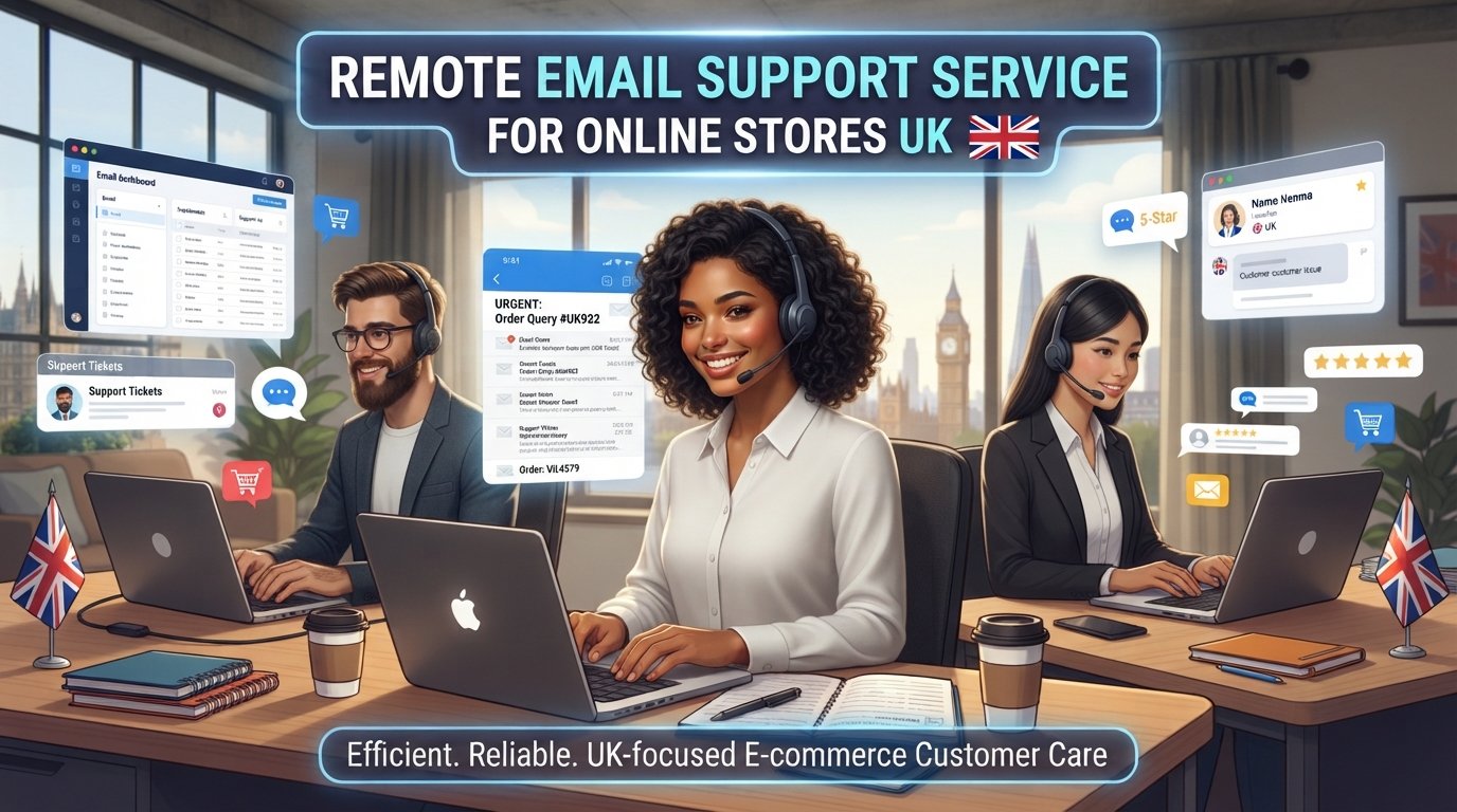 Remote Email Support Service for Online Stores UK