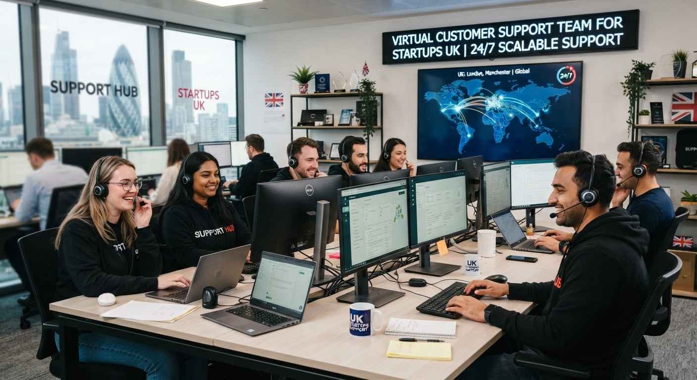 Virtual Customer Support Team For Startups UK